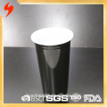 QS certified Classic PP 455 ml Black plastic cup